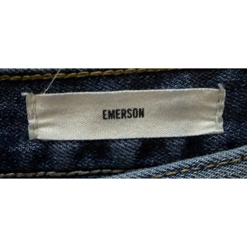 Nili Lotan Jeans Women's 25 Emerson Barrel Leg Ankle Denim Classic Wash - Picture 4 of 10